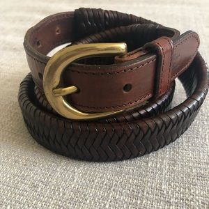 Giorgia Armani brown leather men’s belt